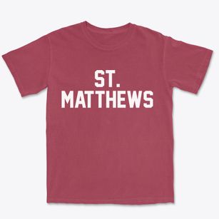 St. Matthews South Carolina Classic Block Premium Heavyweight T-shirt
