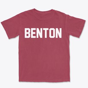 Benton Tennessee Classic Block Premium Heavyweight T-shirt