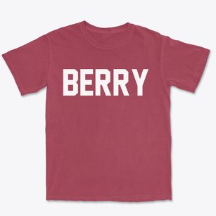 Berry Wisconsin Classic Block Premium Heavyweight T-shirt