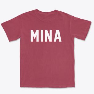 Mina New York Classic Block Premium Heavyweight T-shirt