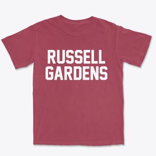 Russell Gardens New York Classic Block Premium Heavyweight T-shirt