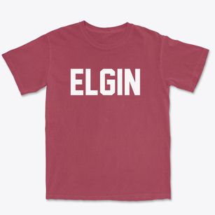 Elgin North Dakota Classic Block Premium Heavyweight T-shirt