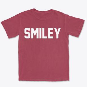 Smiley Texas Classic Block Premium Heavyweight T-shirt