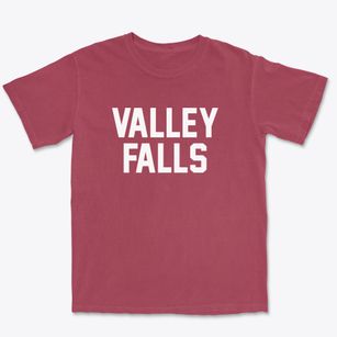 Valley Falls New York Classic Block Premium Heavyweight T-shirt
