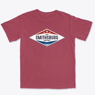 Smithsburg Maryland Diamond Star Premium Heavyweight T-shirt