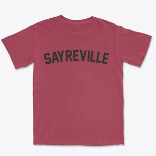 Sayreville New Jersey Classic Curve Premium Heavyweight T-shirt