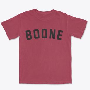 Boone North Carolina Classic Curve Premium Heavyweight T-shirt