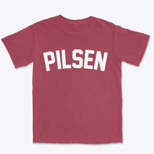 Pilsen Wisconsin Classic Curve Premium Heavyweight T-shirt