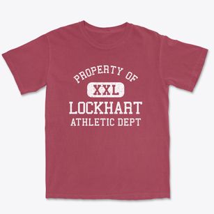 Lockhart Texas Athletic Dept Premium Heavyweight T-shirt