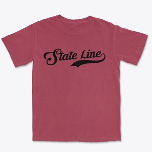 State Line Pennsylvania Vintage Team Premium Heavyweight T-shirt