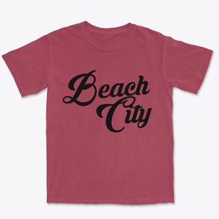 Beach City Texas Vintage Team Premium Heavyweight T-shirt