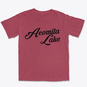 Acomita Lake New Mexico Vintage Team Premium Heavyweight T-shirt