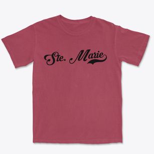 Ste. Marie Illinois Vintage Team Premium Heavyweight T-shirt