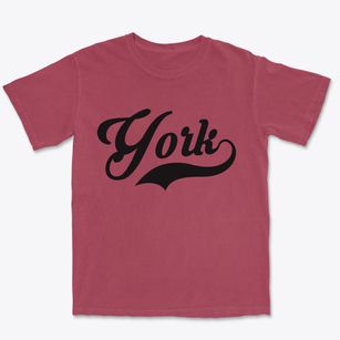 York North Dakota Vintage Team Premium Heavyweight T-shirt