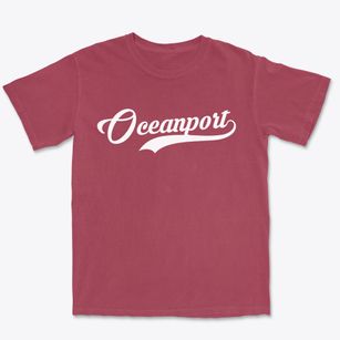 Oceanport New Jersey Vintage Team Premium Heavyweight T-shirt