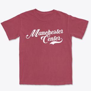 Manchester Center Vermont Vintage Team Premium Heavyweight T-shirt