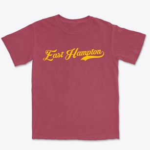 East Hampton New York Vintage Team Premium Heavyweight T-shirt