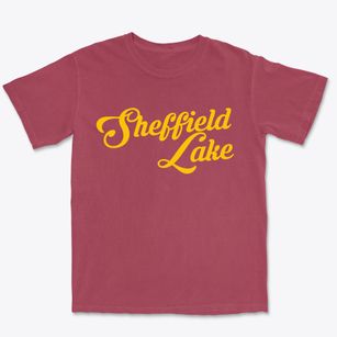 Sheffield Lake Ohio Vintage Team Premium Heavyweight T-shirt