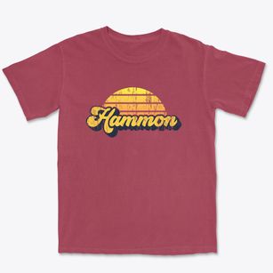 Hammon Oklahoma Sublime Sunset Premium Heavyweight T-shirt