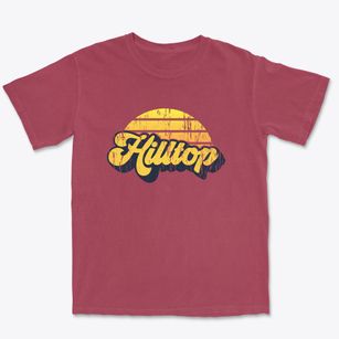 Hilltop Ohio Sublime Sunset Premium Heavyweight T-shirt