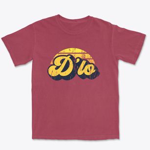 D'lo Mississippi Sublime Sunset Premium Heavyweight T-shirt