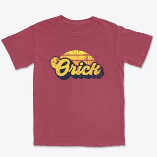 Orick California Sublime Sunset Premium Heavyweight T-shirt
