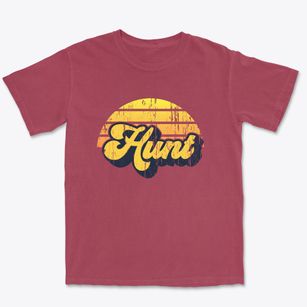 Hunt New York Sublime Sunset Premium Heavyweight T-shirt