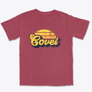 Covel West Virginia Sublime Sunset Premium Heavyweight T-shirt