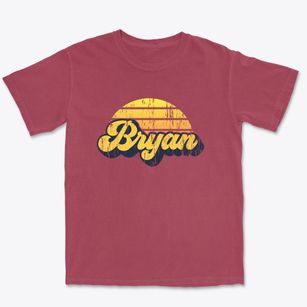 Bryan Ohio Sublime Sunset Premium Heavyweight T-shirt
