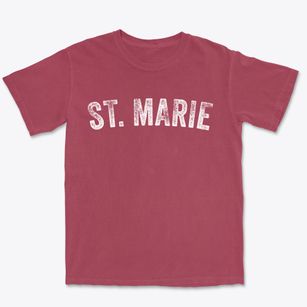 St. Marie Montana Timeless Retro Premium Heavyweight T-shirt