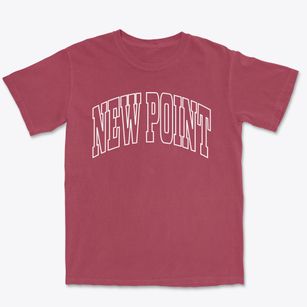 New Point Indiana Trendy Block Premium Heavyweight T-shirt