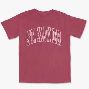 St. Xavier Montana Trendy Block Premium Heavyweight T-shirt