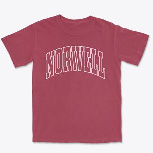 Norwell Massachusetts Trendy Block Premium Heavyweight T-shirt