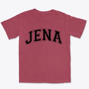 Jena Louisiana Varsity Premium Heavyweight T-shirt