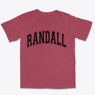 Randall Wisconsin Varsity Premium Heavyweight T-shirt