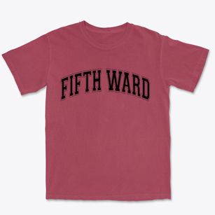 Fifth Ward Louisiana Varsity Premium Heavyweight T-shirt