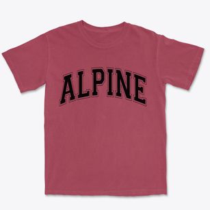 Alpine Oregon Varsity Premium Heavyweight T-shirt