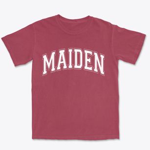 Maiden North Carolina Varsity Premium Heavyweight T-shirt