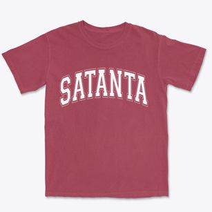 Satanta Kansas Varsity Premium Heavyweight T-shirt