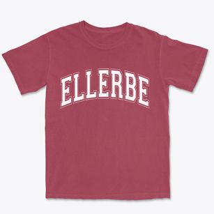 Ellerbe North Carolina Varsity Premium Heavyweight T-shirt