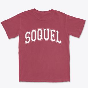 Soquel California Varsity Premium Heavyweight T-shirt