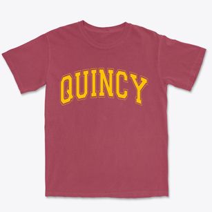 Quincy Illinois Varsity Premium Heavyweight T-shirt