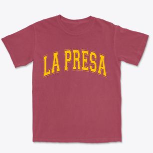 La Presa Texas Varsity Premium Heavyweight T-shirt