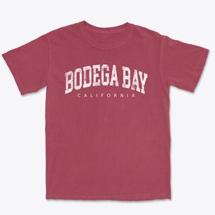 Bodega Bay California Urban Vibe Premium Heavyweight T-shirt