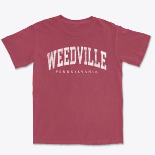 Weedville Pennsylvania Urban Vibe Premium Heavyweight T-shirt
