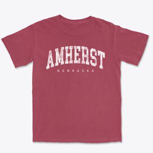 Amherst Nebraska Urban Vibe Premium Heavyweight T-shirt