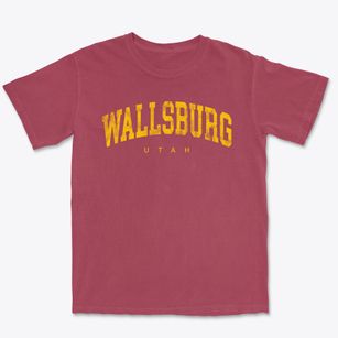 Wallsburg Utah Urban Vibe Premium Heavyweight T-shirt