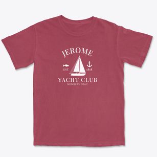 Jerome Illinois Yacht Club Premium Heavyweight T-shirt