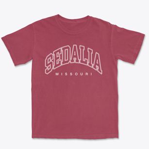 Sedalia Missouri Inline Premium Heavyweight T-shirt