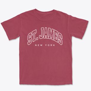 St. James New York Inline Premium Heavyweight T-shirt